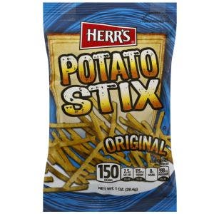 HERR'S CHIPS FRITES POTATO STIX BISCUIT APÉRITIF