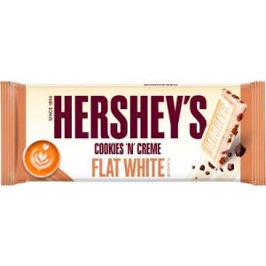 hershey's flat white