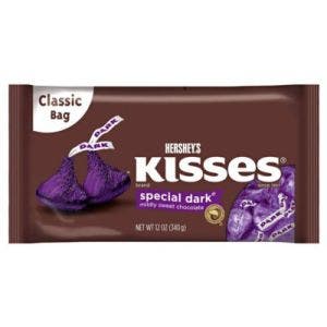 HERSHEY'S CHOCOLAT KISSES AU CHOCOLAT NOIR (GRAND)