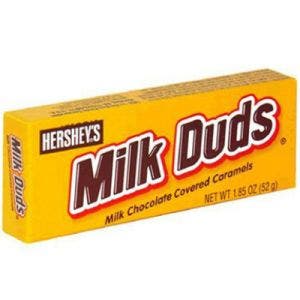 hershey's milk duds  141g 5oz