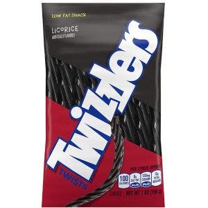 HERSHEY'S TWIZZLERS TWISTS GOÛT RÉGLISSE NOIRE