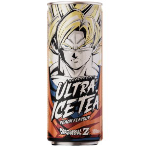 Ultra Ice Tea - Peach Flavor Iced Tea - Dbz Goku