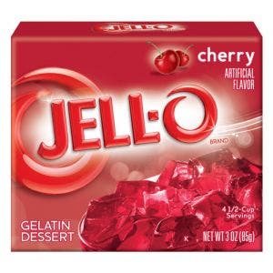 JELLO GELÉE À LA CERISE