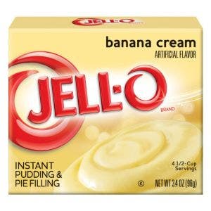JELLO POUDING À LA BANANE