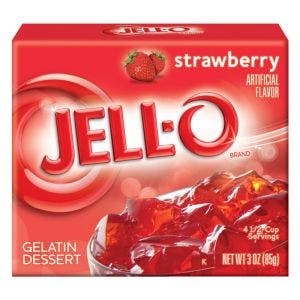 JELLO GELÉE À LA FRAISE