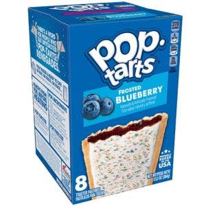 kellogg's pop tarts frosted blueberry 416g 14.7oz