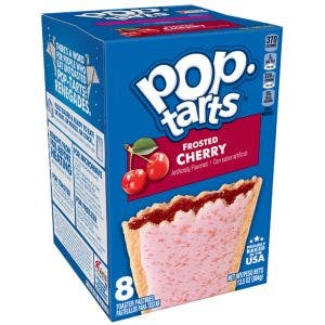 KELLOGG'S POP TARTS CERISE AVEC GLACAGE