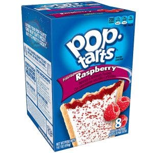 KELLOGG'S POP TARTS FRAMBOISE AVEC GLACAGE