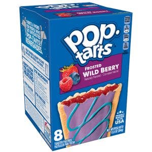 KELLOGG'S POP TARTS FRUITS ROUGES AVEC GLACAGE