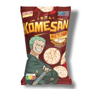 Komesan - Ketchup Flavored Rice Chips - One Piece