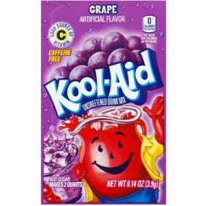 KOOL-AID BOISSON EN POUDRE NON SUCRÉE RAISIN