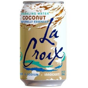 la croix sparkling water coconut