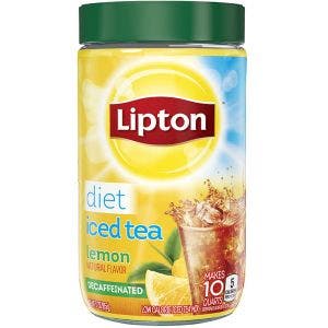 LIPTON THÉ GLACÉ LIGHT ET DÉCAFEINÉ AU CITRON