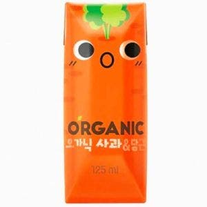 lotte chilsung organic apple & carrot