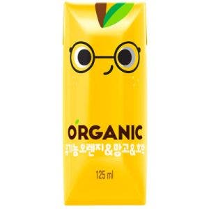 lotte chilsung organic orange & mango & pumpkin