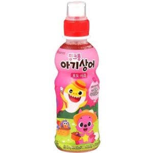 lotte chilsung pinkpong grape - apple drink 235ml x 24 235ml 8fl oz