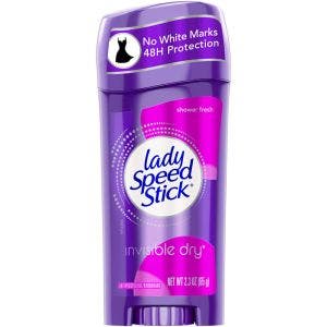 LADY SPEED STICK SHOWER FRESH DEODORANT STICK INVISIBLE