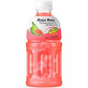 mogu mogu guava and nata de coco drink