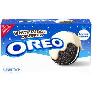 Oreo Glassa al Cioccolato Bianco