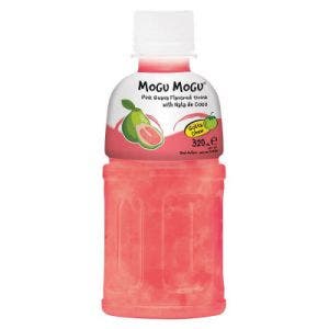 mogu mogu guava and nata de coco drink