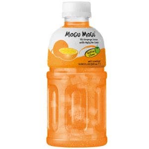 mogu mogu orange and nata de coco drink