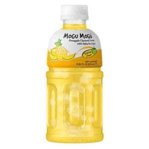 mogu mogu pineapple and nata de coco drink