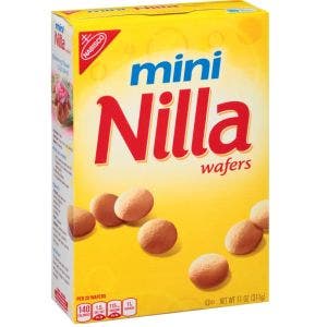 NABISCO BISCUITS NILLA WAFERS À LA VANILLE