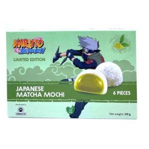 naruto 6 japanese mochis matcha green tea limited edition