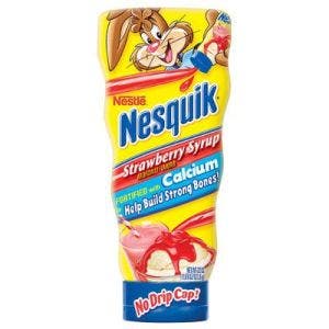 nesquik strawberry syrup 0 0