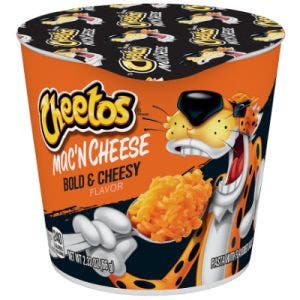 new cheetos mac 'n cheese cup bold & cheesy 66g 2.32oz