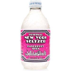 new york seltzer raspberry soda