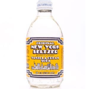 new york seltzer vanilla cream soda