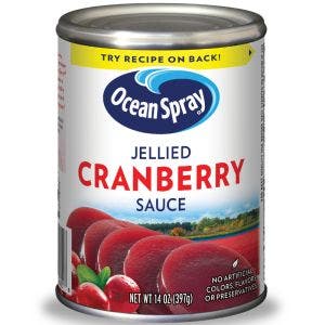 OCEAN SPRAY SAUCE CRANBERRY - GÉLIFIÉE