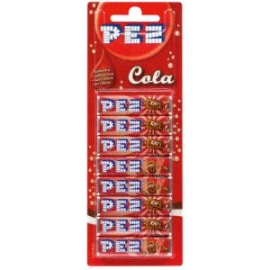 pez candy recharge pack cola