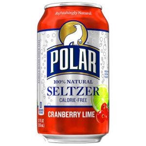 polar cranberry lime seltzer