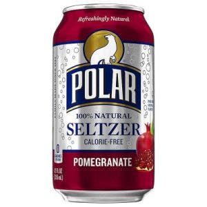 polar pomegranate seltzer