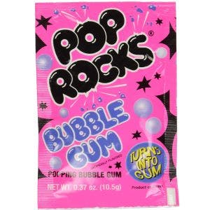 POP ROCKS BONBONS PÉTILLANTS AU CHEWING-GUM