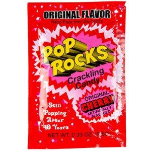 POP ROCKS BONBONS PÉTILLANTS À LA CERISE