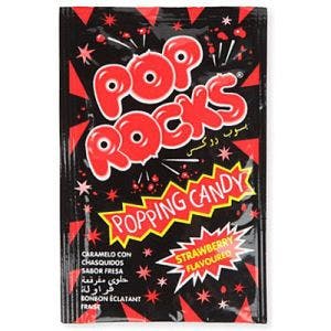 POP ROCKS BONBONS PÉTILLANTS À LA FRAISE