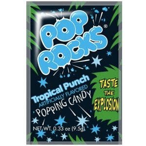 POP ROCKS BONBONS PÉTILLANTS AUX FRUITS EXOTIQUES