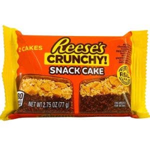 reese's crunchy snack cakes 78g 2.75oz