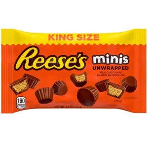 REESE'S MINIS CUPS CHOCOLATS BEURRE DE CACAHUÈTE