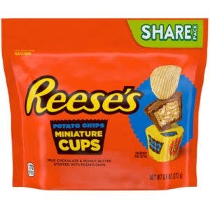 reese's minis stuffed with potato chips share pack 272g 9.6oz