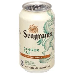 SEAGRAM'S GINGER ALE SODA AU GINGEMBRE