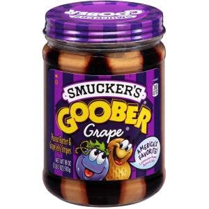 SMUCKERS GOOBER BEURRE DE CACAHUÈTE/RAISIN