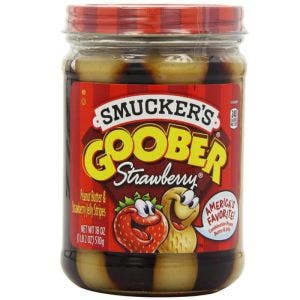 SMUCKERS GOOBER BEURRE DE CACAHUÈTE/FRAISE