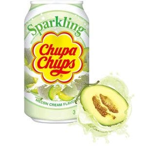 sparkling chupa chups melon cream soda 345ml 11.67 fl oz