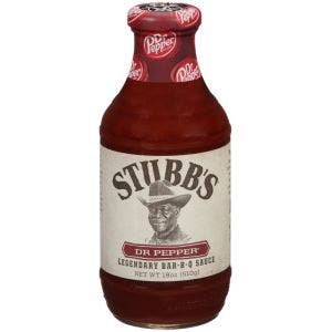 STUBBS SAUCE BARBECUE DR PEPPER 