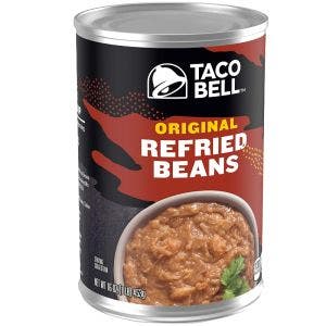 TACO BELL REFRIED BEANS / HARICOTS CUISINÉS