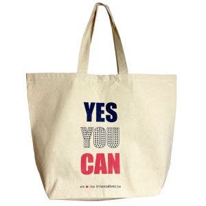 Tote Bag Yes You Can Size L